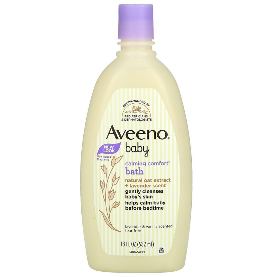   (Iherb) Aveeno, Baby, Calming Comfort Bath,    , 532  (18  )    -     , -, 