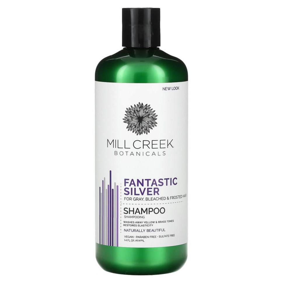   (Iherb) Mill Creek Botanicals, Fantastic Silver Shampoo, 414  (14 . )    -     , -, 