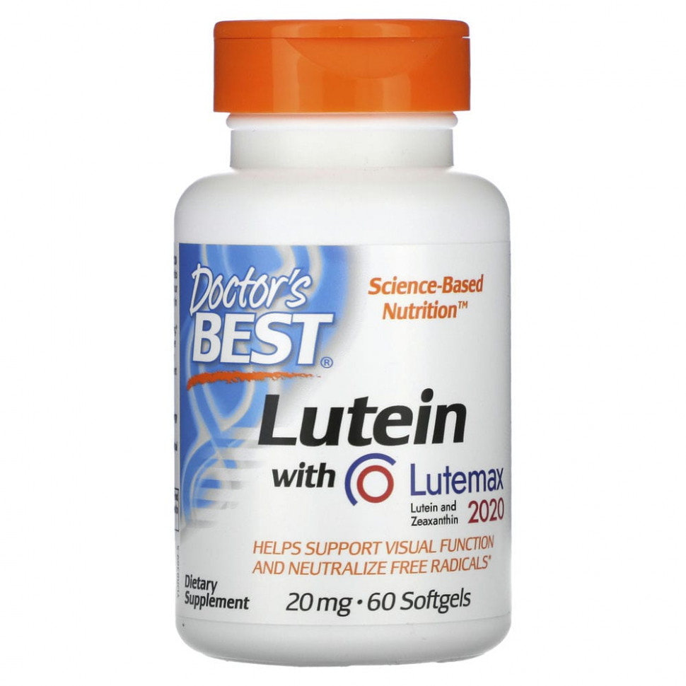   (Iherb) Doctor's Best,   Lutemax 2020, 20 , 60      -     , -, 