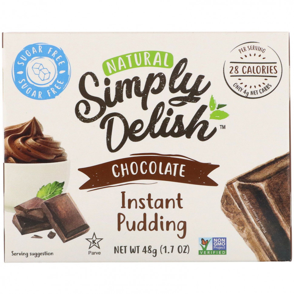   (Iherb) Natural Simply Delish,    , , 48     -     , -, 