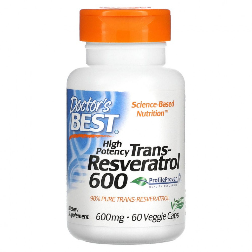 ���� ������ (Iherb) Doctor's Best, ����������������� �����-����������� 600, 600 ��, 60 �������������� ������, ������ �� 6940 ���