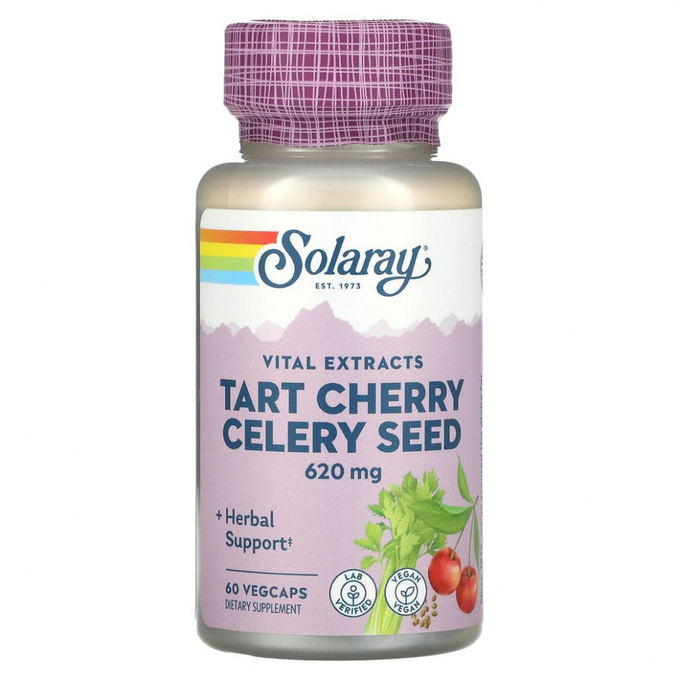���� ������ (Iherb) Solaray, �������� ����� � ����� ��������, 60 ������������ ������, ������ �� 2510 ���