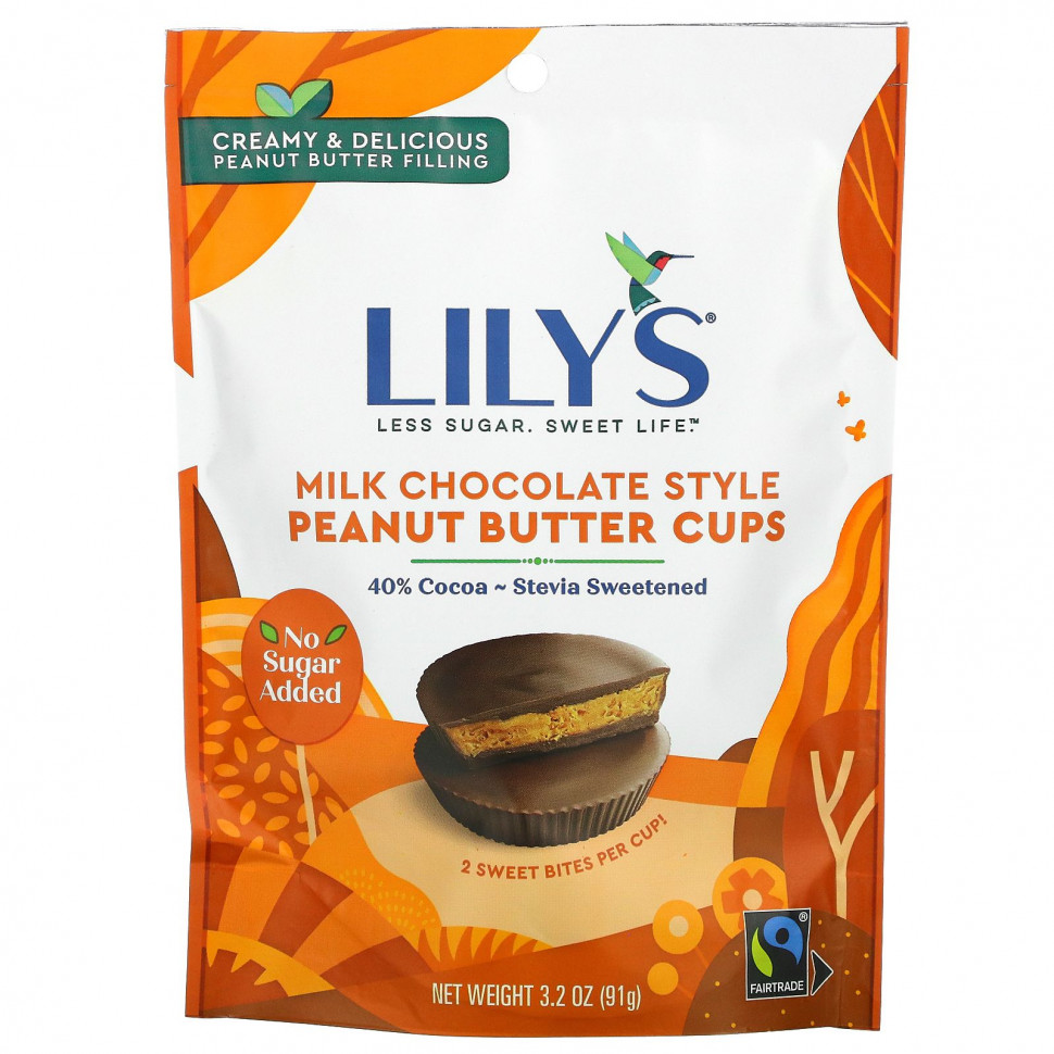   (Iherb) Lily's Sweets, Milk Chocolate Style,    ,   , 91  (3,2 )    -     , -, 