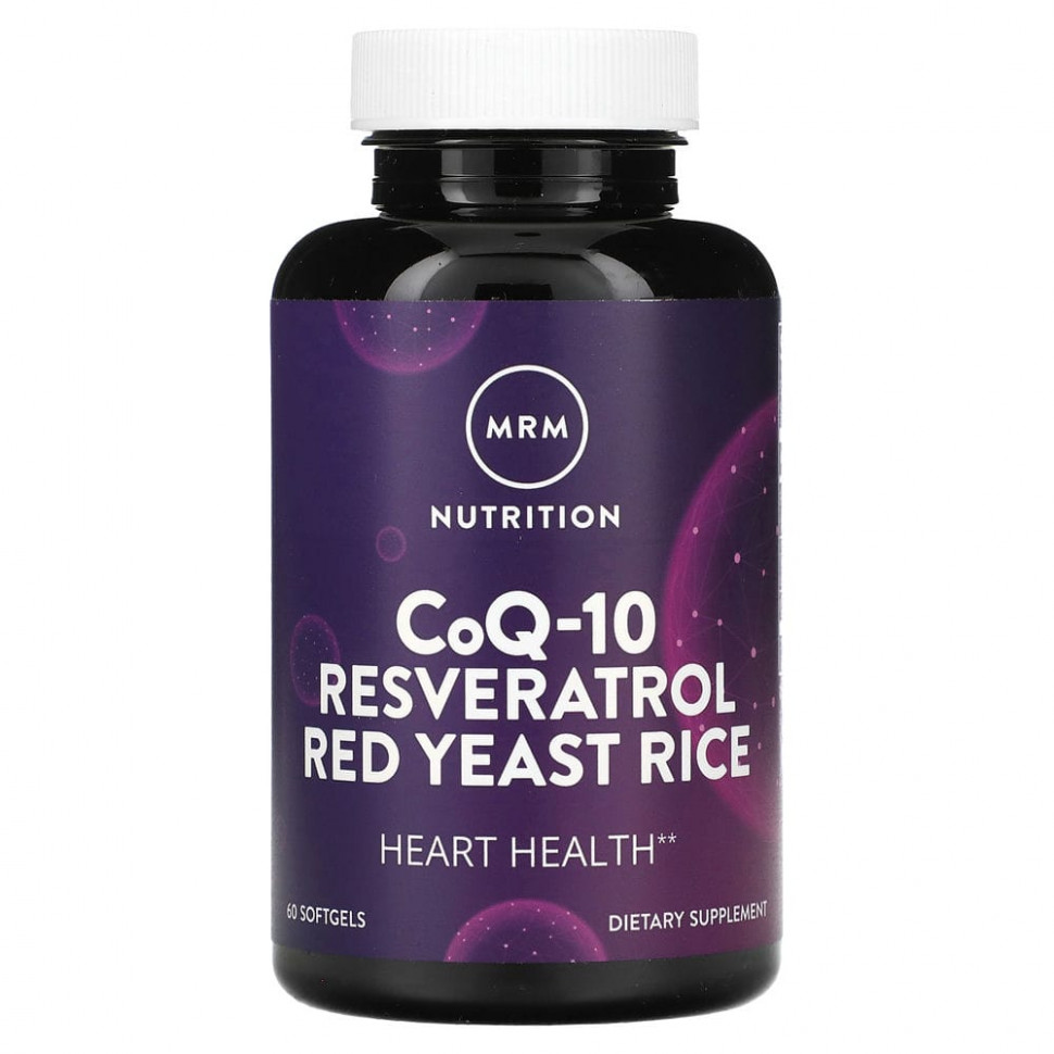 ���� ������ (Iherb) MRM Nutrition, CoQ-10, �����������, ������� ��������� ���, 60 ������ ��������, ������ �� 3780 ���