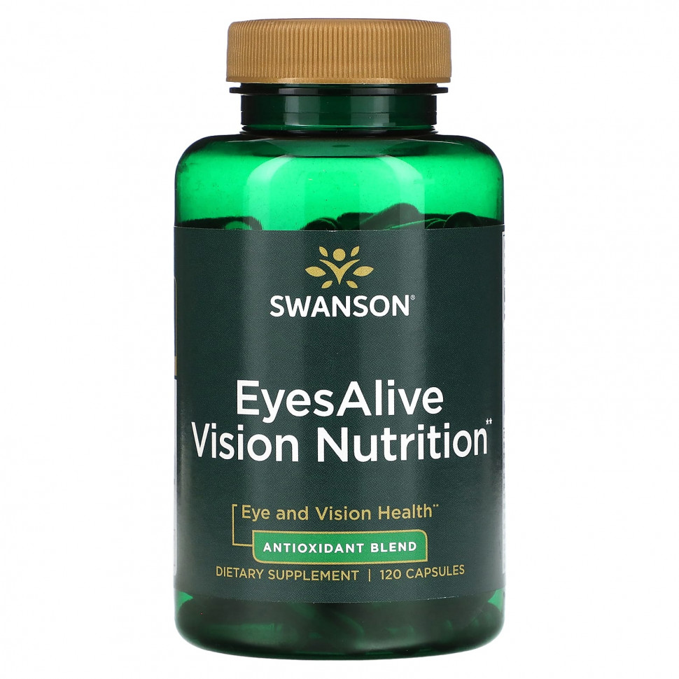   (Iherb) Swanson, EyesAlive Vision Nutrition, 120     -     , -, 