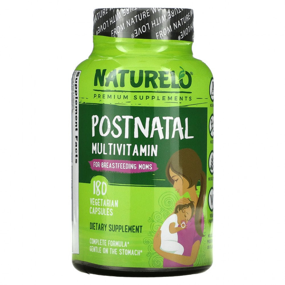 ���� ������ (Iherb) NATURELO, �������������� ��� ������������� ������� ��� �������� ���, 180 �������������� ������, ������ �� 7830 ���