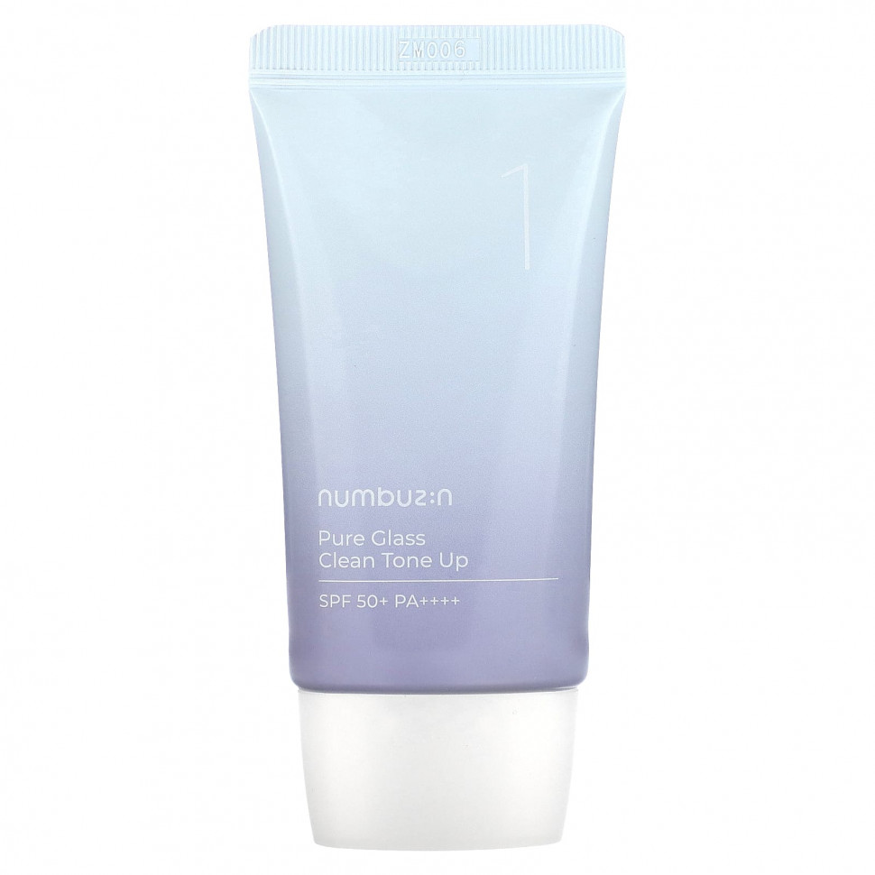 ���� ������ (Iherb) Numbuzin, Pure Glass Clean Tone Up, SPF 50+ PA ++++, � 1, 50 �� (1,69 ����. �����), ������ �� 3680 ���