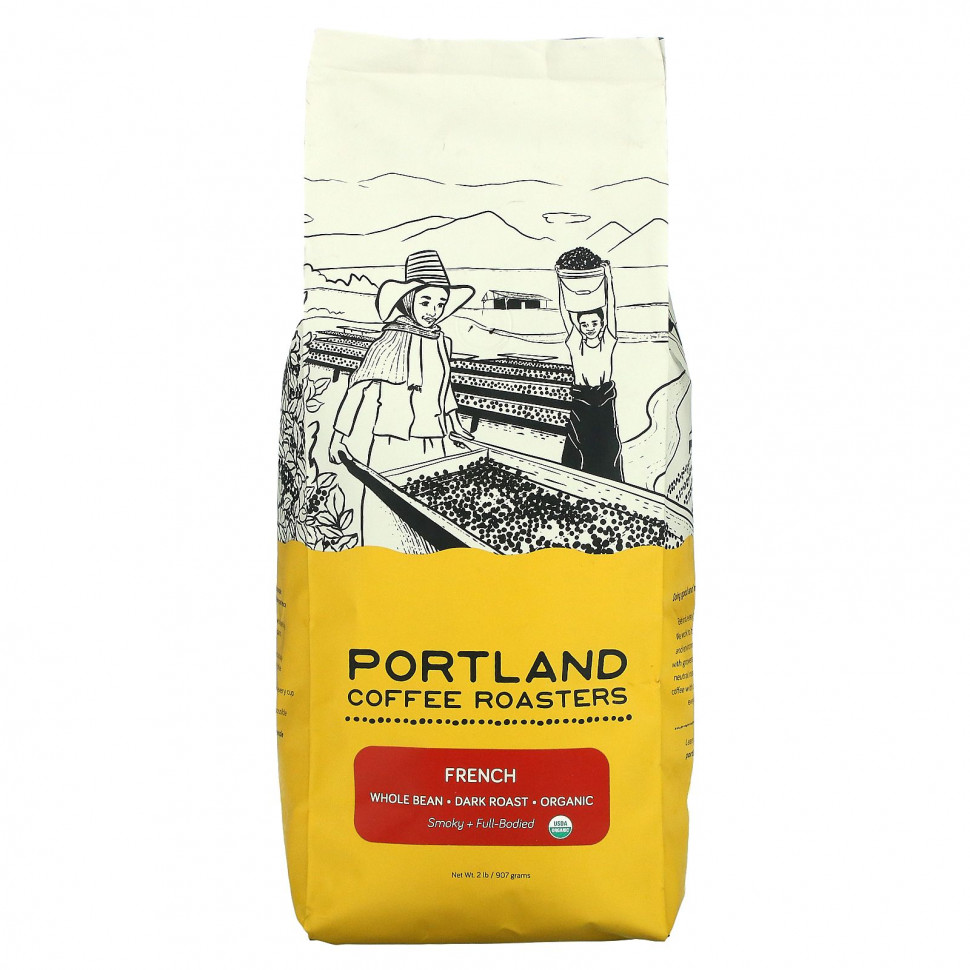 ���� ������ (Iherb) Portland Coffee Roasters, ������������ ����, ������� �����, ������ �������, �����������, 907 � (2 �����), ������ �� 6660 ���