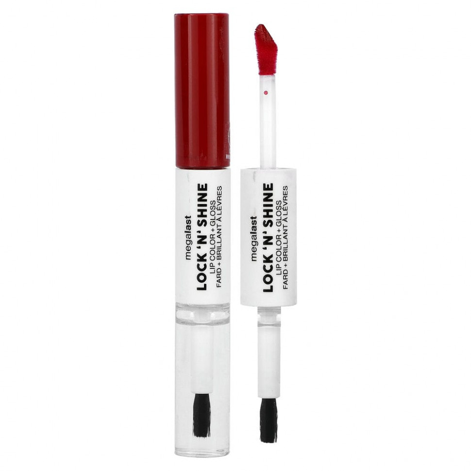   (Iherb) wet n wild, Megalast, Lock 'N' Shine,     , Red-y For Me,  4  (0,13 . )    -     , -, 