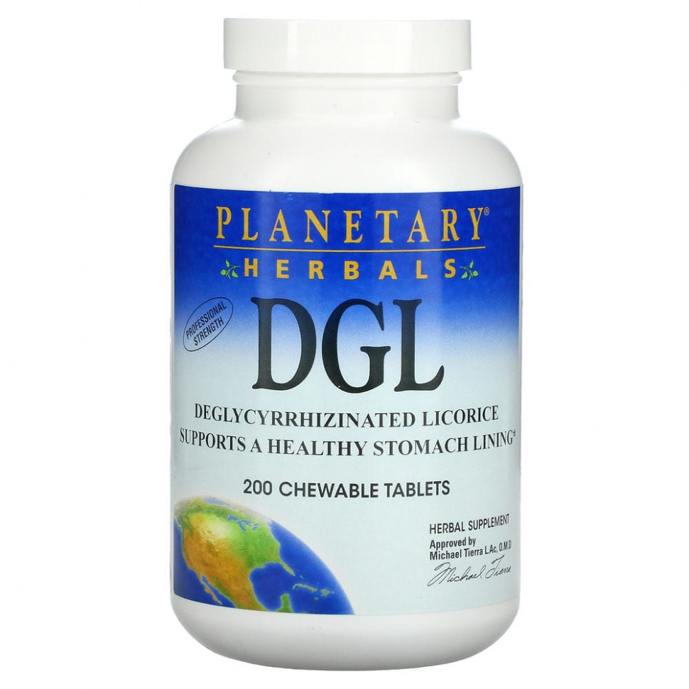   (Iherb) Planetary Herbals, DGL,  , 200      -     , -, 