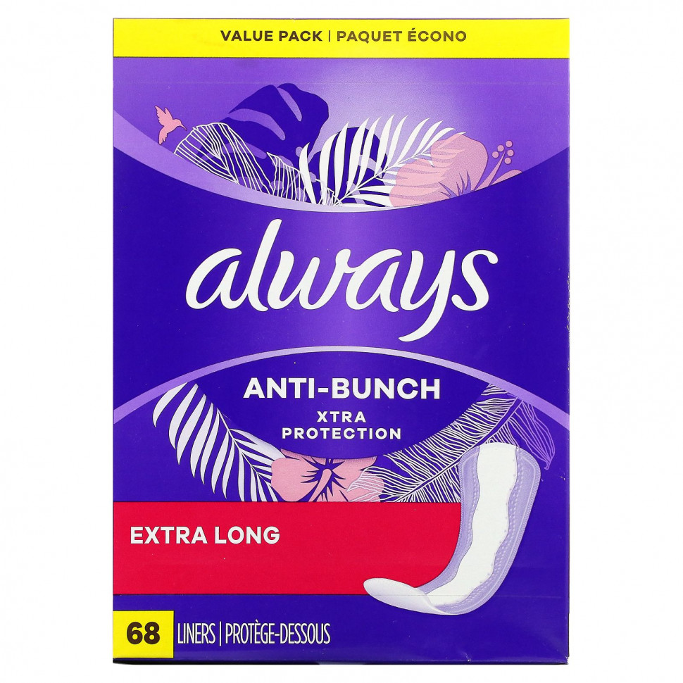   (Iherb) Always,   Anti-Bunch Xtra Protection, , 68     -     , -, 