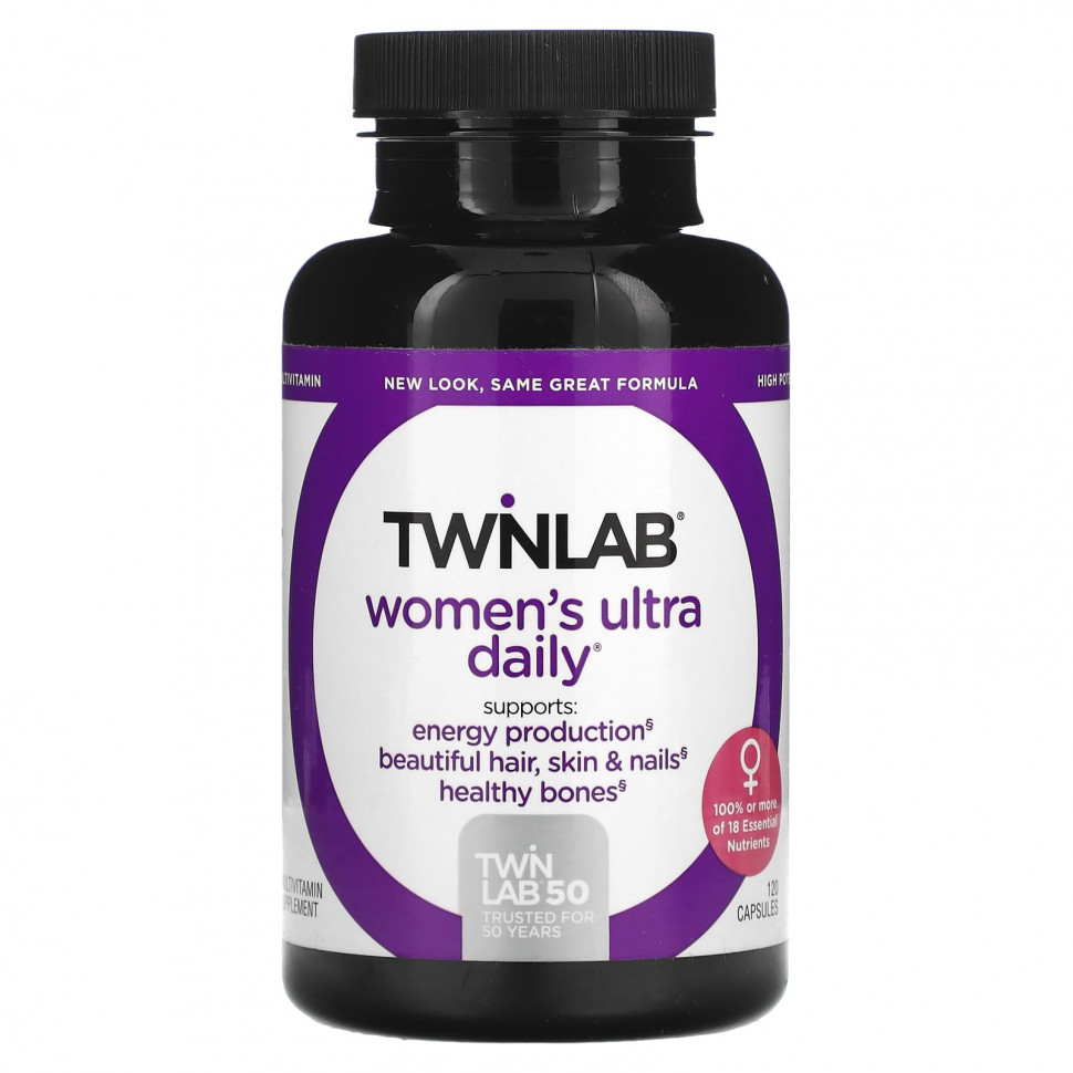   (Iherb) Twinlab, Ultra Daily  , 120     -     , -, 