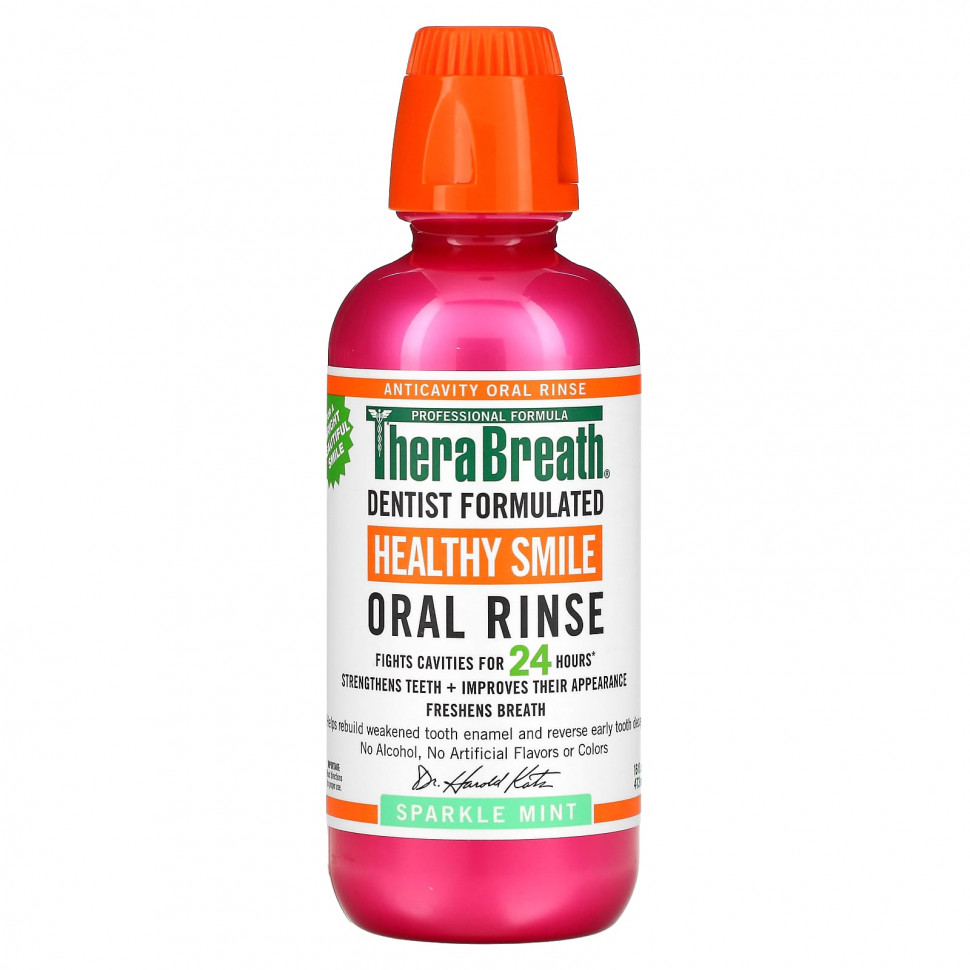   (Iherb) TheraBreath, Healthy Smile,    ,   , 473  (16 . )    -     , -, 