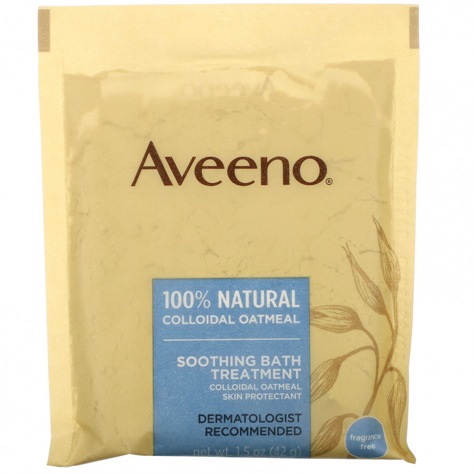 ���� ������ (Iherb) Aveeno, Active Naturals, ������������� �������� ��� �����, ��� ������, 8 ��������� ��� ����� ������������ ����������, 42 � (1,5 �����) ������., ������ �� 2070 ���