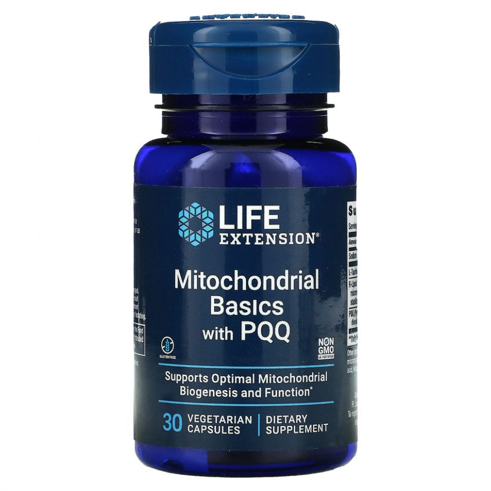 ���� ������ (Iherb) Life Extension, Mitochondrial Basics � PQQ, 30 ������, ������ �� 4460 ���