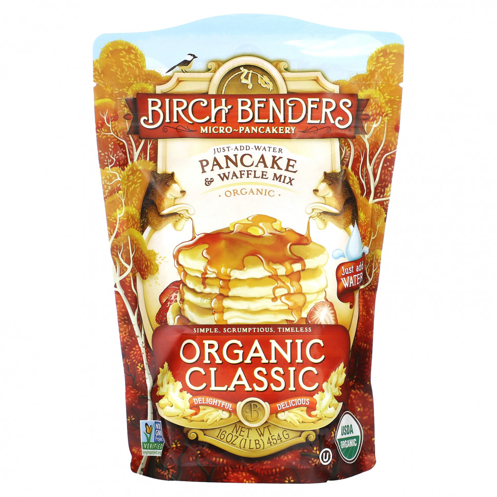 ���� ������ (Iherb) Birch Benders, ������������ ����� ��� ������������� ������ � ������, ������������, 454 � (1 ����), ������ �� 1470 ���