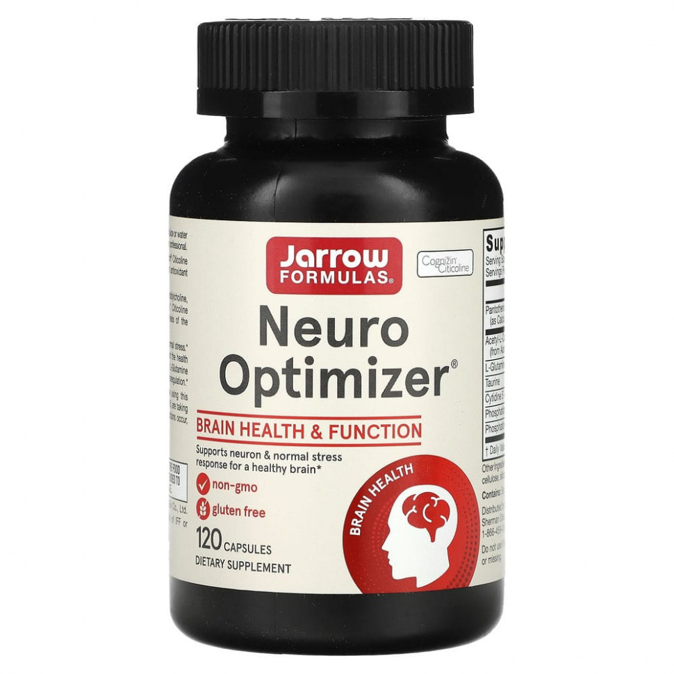 ���� ������ (Iherb) Jarrow Formulas, Neuro Optimizer, ������� ��� ������������ ������ �����, 120 ������, ������ �� 7570 ���