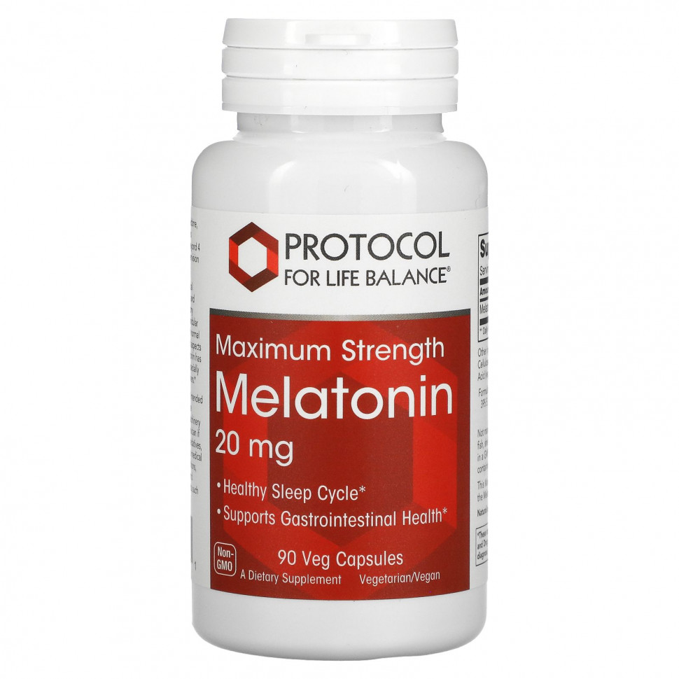   (Iherb) Protocol for Life Balance, ,  , 20 , 90      -     , -, 