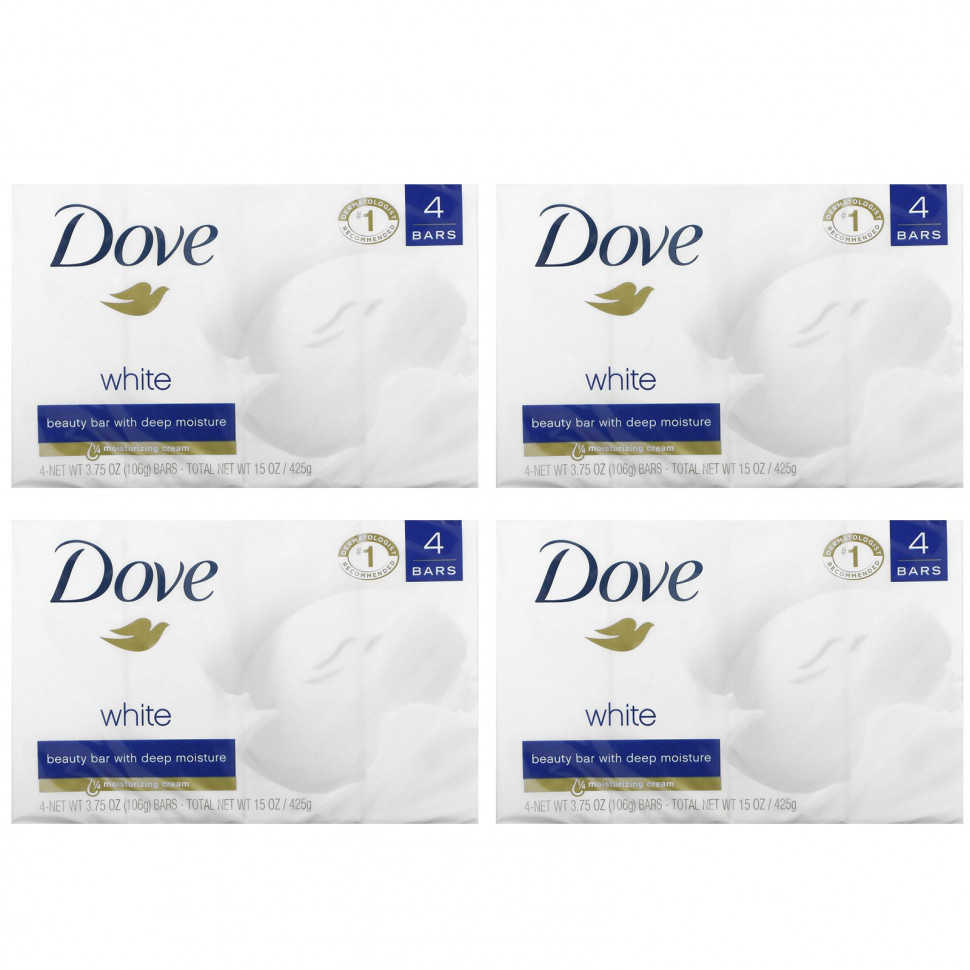   (Iherb) Dove,  Beauty Bar,  , , 4 .,  106  (3,75 )    -     , -, 