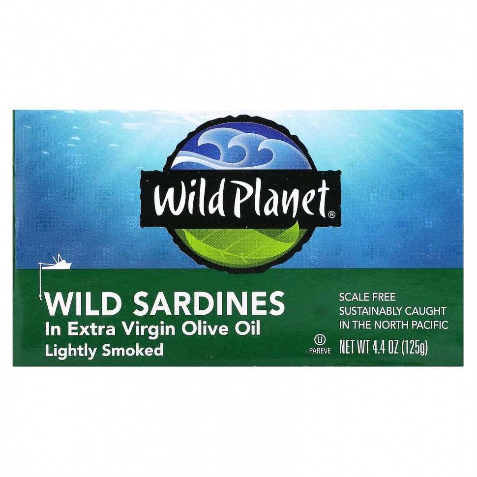   (Iherb) Wild Planet, ,    ,     ,  , 4,4 . (125 )    -     , -, 