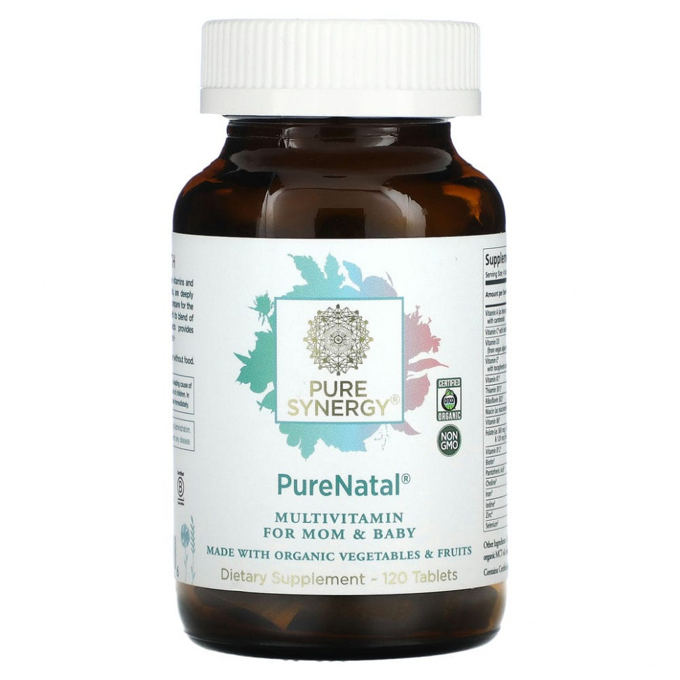 ���� ������ (Iherb) Pure Synergy, PureNatal, 120 ��������, ������ �� 9900 ���
