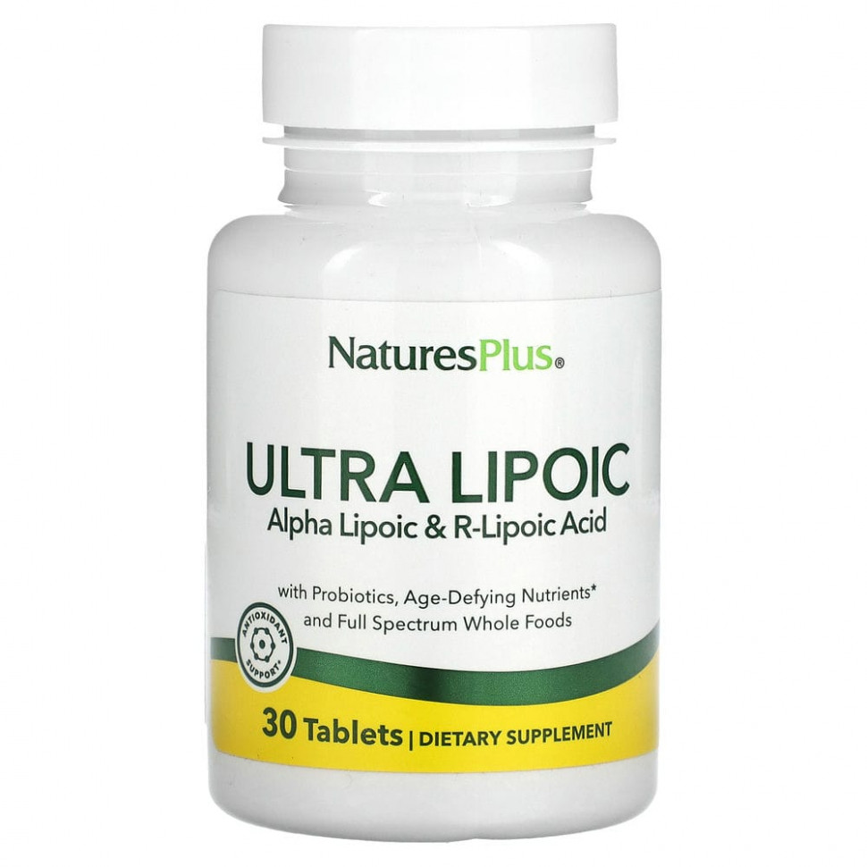 ���� ������ (Iherb) NaturesPlus, Ultra Lipoic, 30 ��������, ������ �� 5000 ���