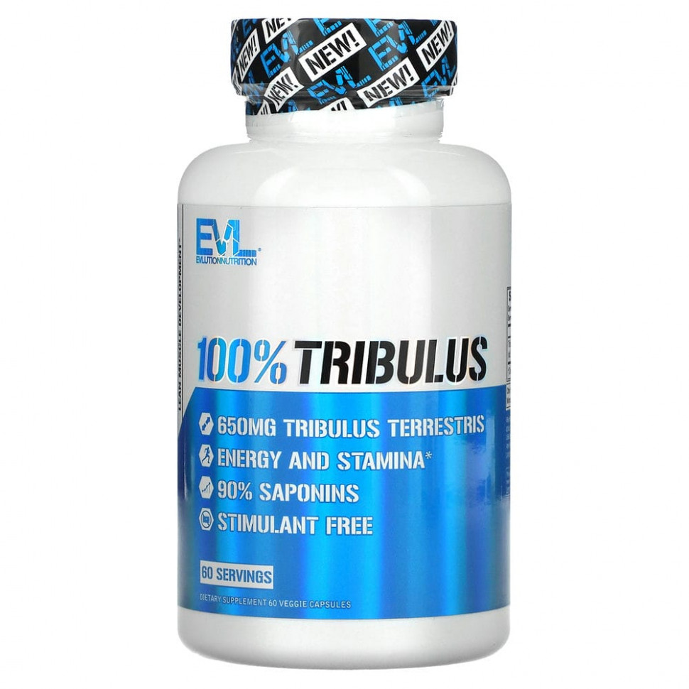 ���� ������ (Iherb) EVLution Nutrition, 100% Tribulus, 60 ������������ ������, ������ �� 2040 ���