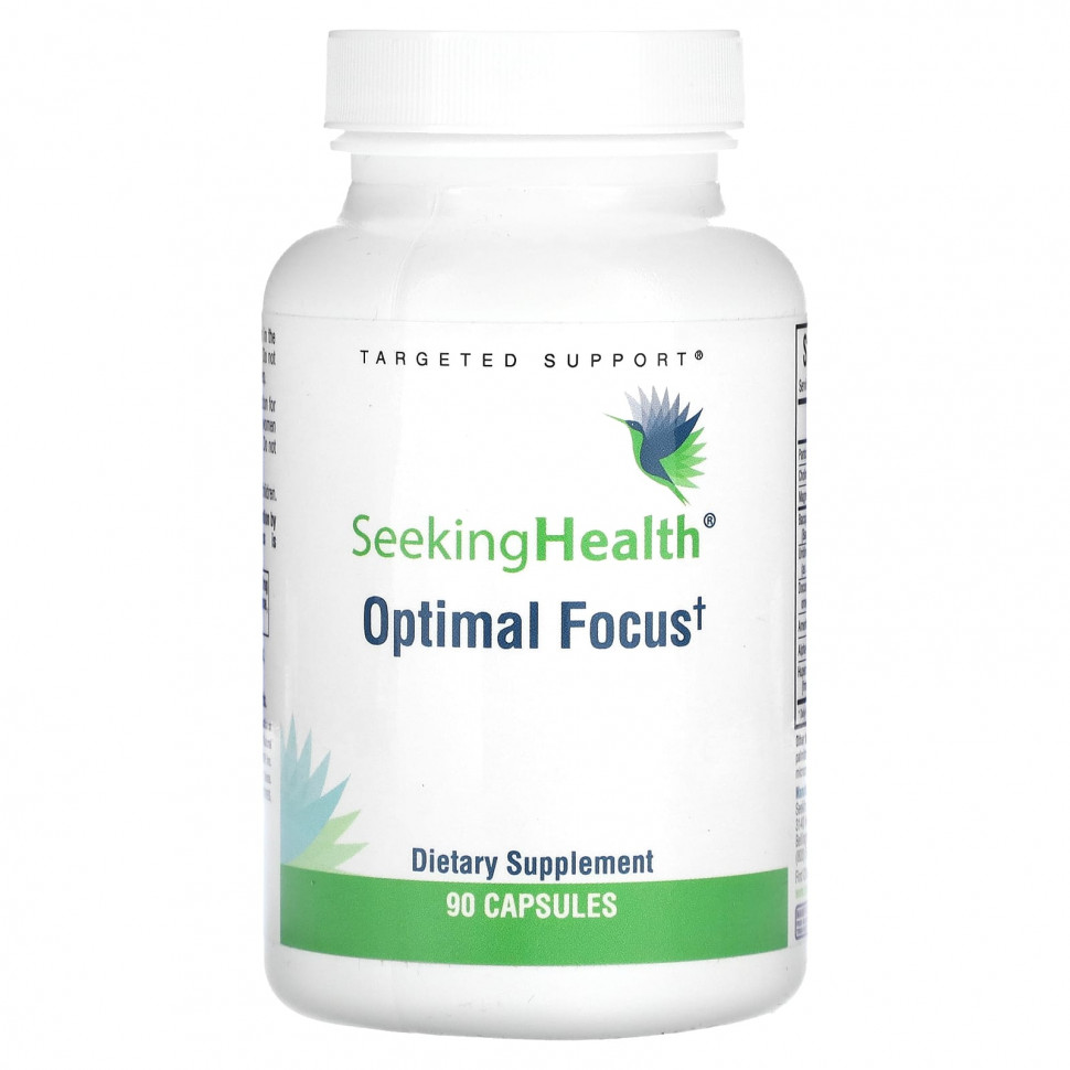 ���� ������ (Iherb) Seeking Health, Optimal Focus, 90 ������, ������ �� 9670 ���