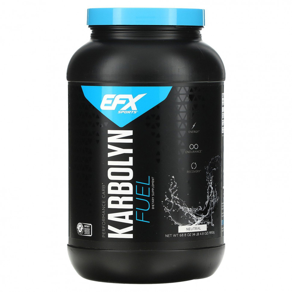 ���� ������ (Iherb) EFX Sports, ������� Karbolyn Fuel, � ����������� ������, 1950 � (68,2 �����), ������ �� 10440 ���