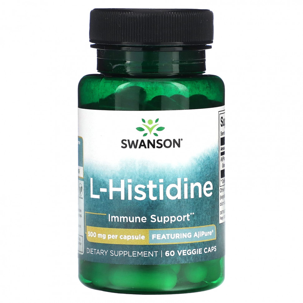   (Iherb) Swanson, L-, 500 , 60  ,   2540 