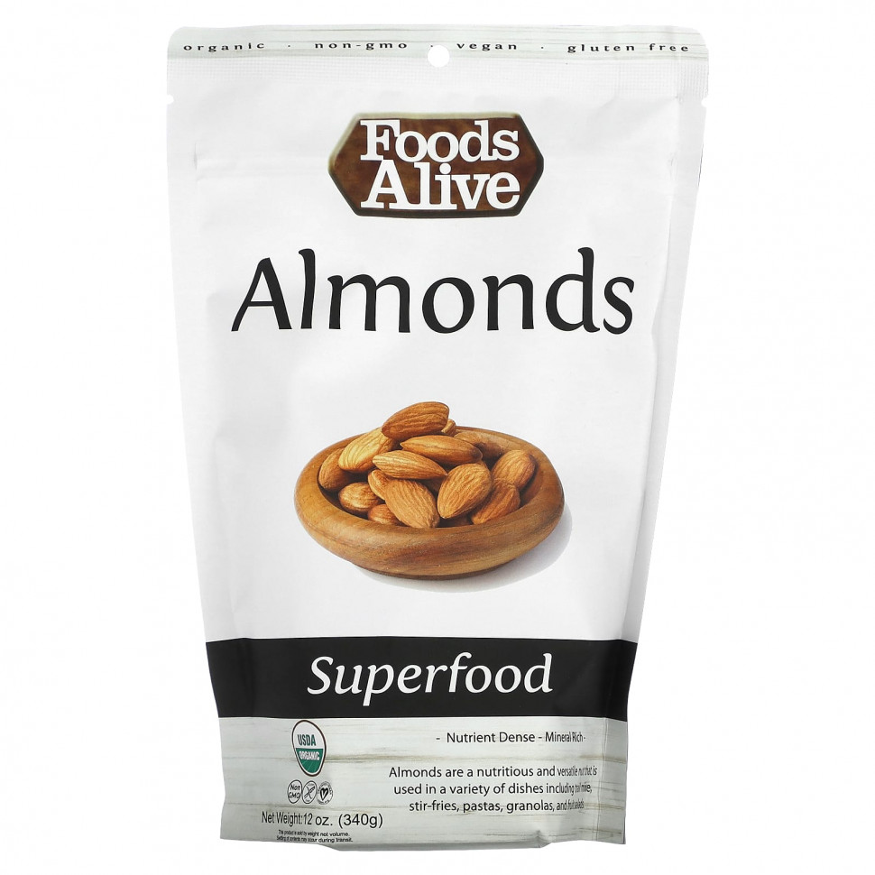 ���� ������ (Iherb) Foods Alive, Superfood, �������, 340 � (12 �����), ������ �� 3870 ���