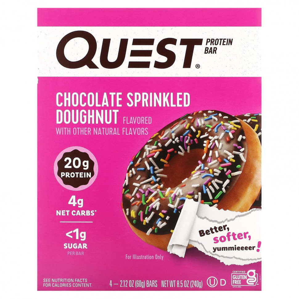   (Iherb) Quest Nutrition,  ,   , 4   60  (2,12 )    -     , -, 