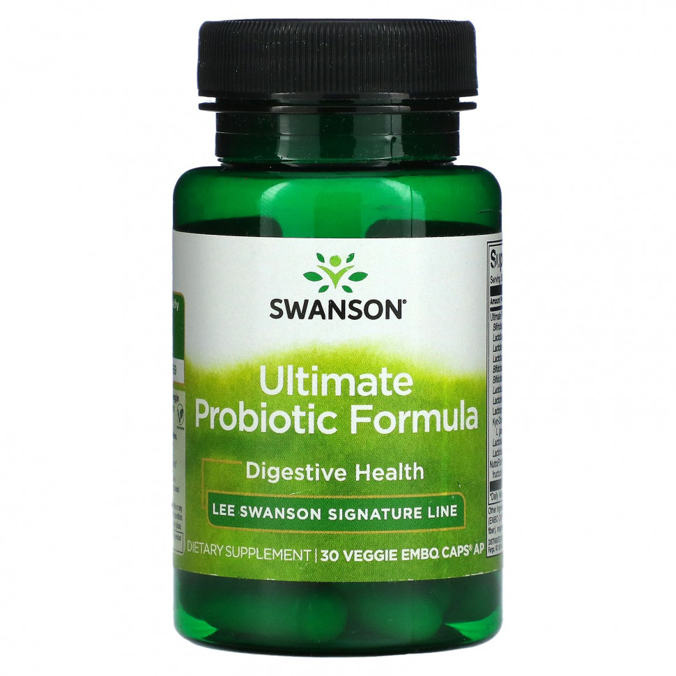   (Iherb) Swanson, Ultimate Probiotic Formula, 30   Embo Ap    -     , -, 