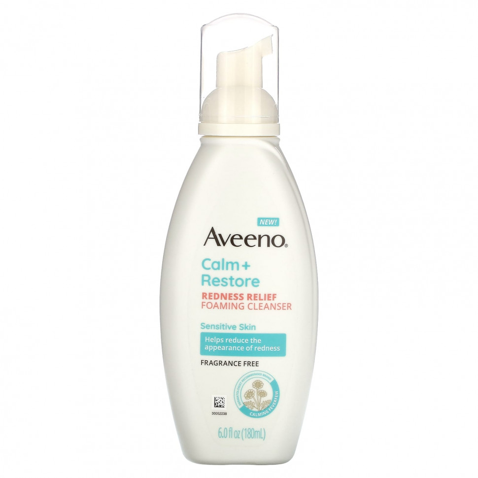 ���� ������ (Iherb) Aveeno, Calm + Restore, ����� ��� �������� ������ �����������, ��� �������������� ����, ��� �������, 180 �� (6 ����. �����), ������ �� 2540 ���