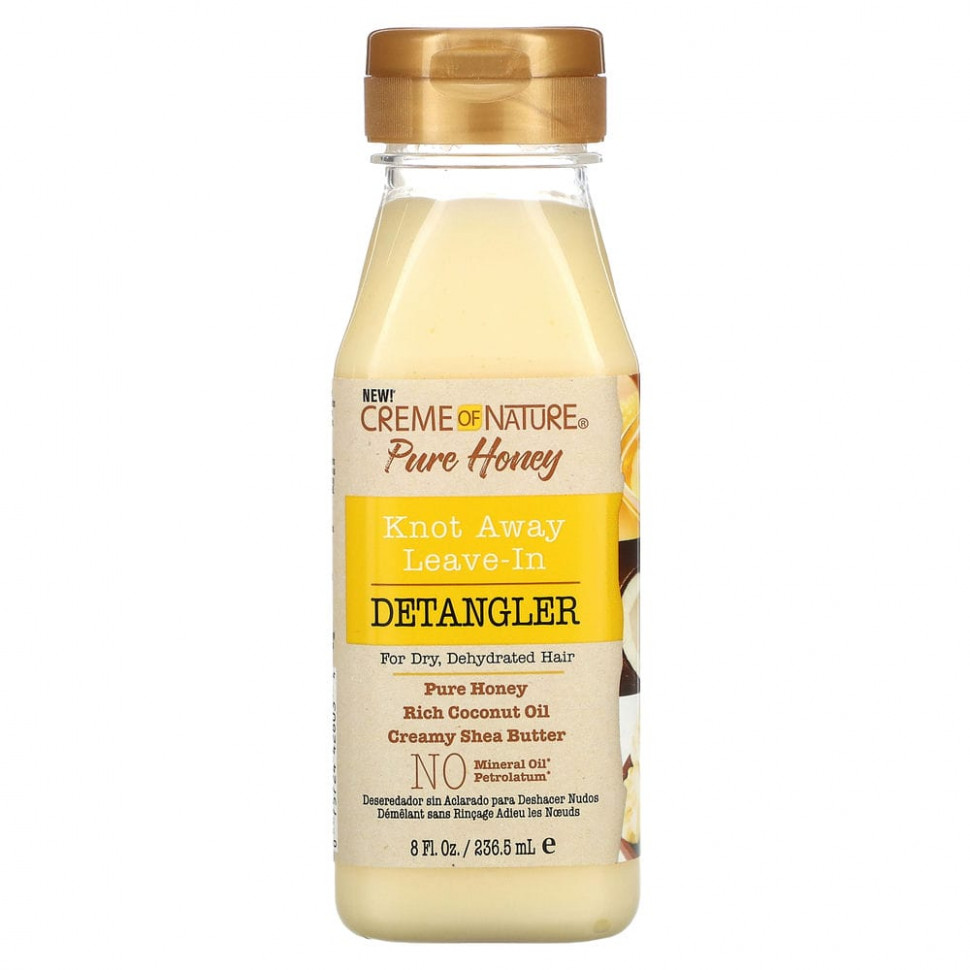   (Iherb) Creme Of Nature, Pure Honey,     , 236,5  (8 . )    -     , -, 