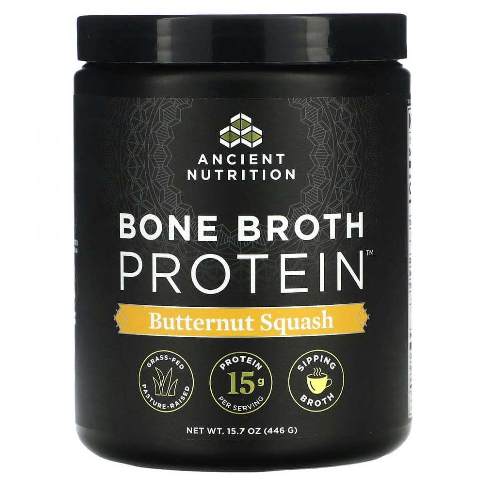   (Iherb) Dr. Axe / Ancient Nutrition, Bone Broth Protein,  , 446  (15,7 )    -     , -, 