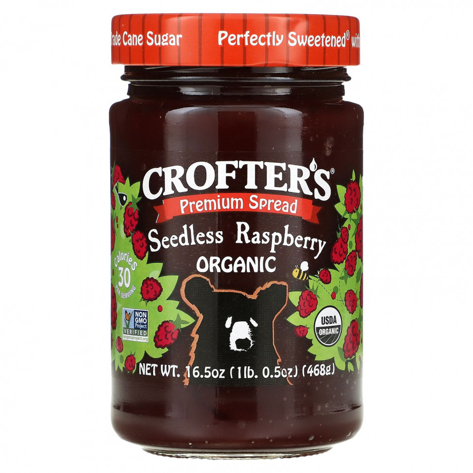 ���� ������ (Iherb) Crofter's Organic, ������������ ����������� �����, ������ ��� ��������, 468 � (16,5 �����), ������ �� 2230 ���