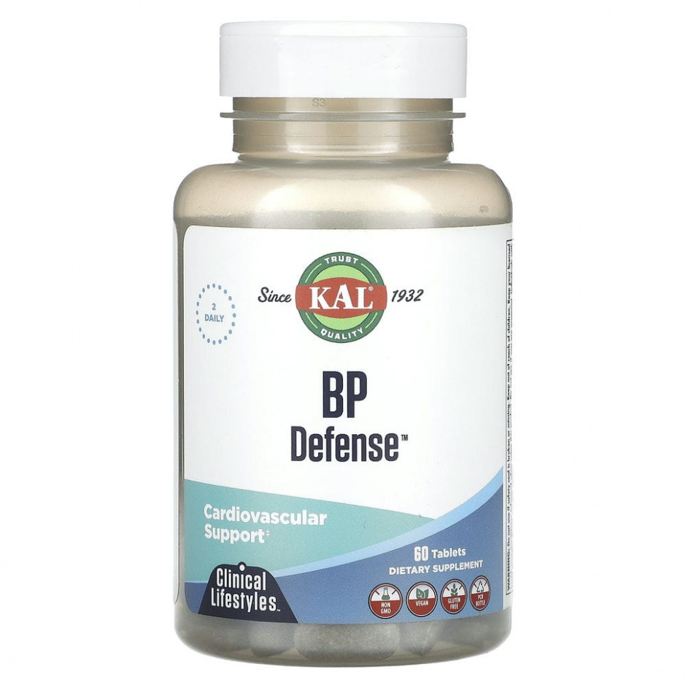   (Iherb) KAL, BP Defense, 60     -     , -, 