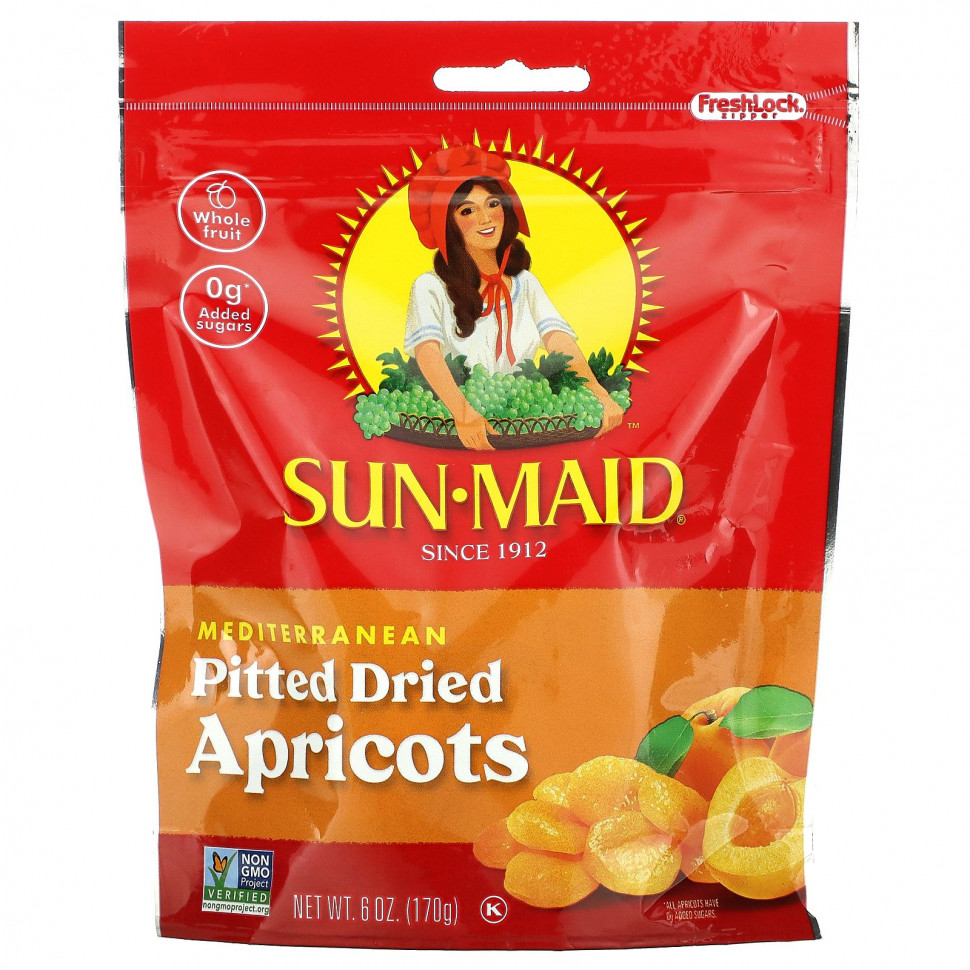 ���� ������ (Iherb) Sun-Maid, ����������������� ������� �������� ��� ��������, 170 � (6 �����), ������ �� 1050 ���
