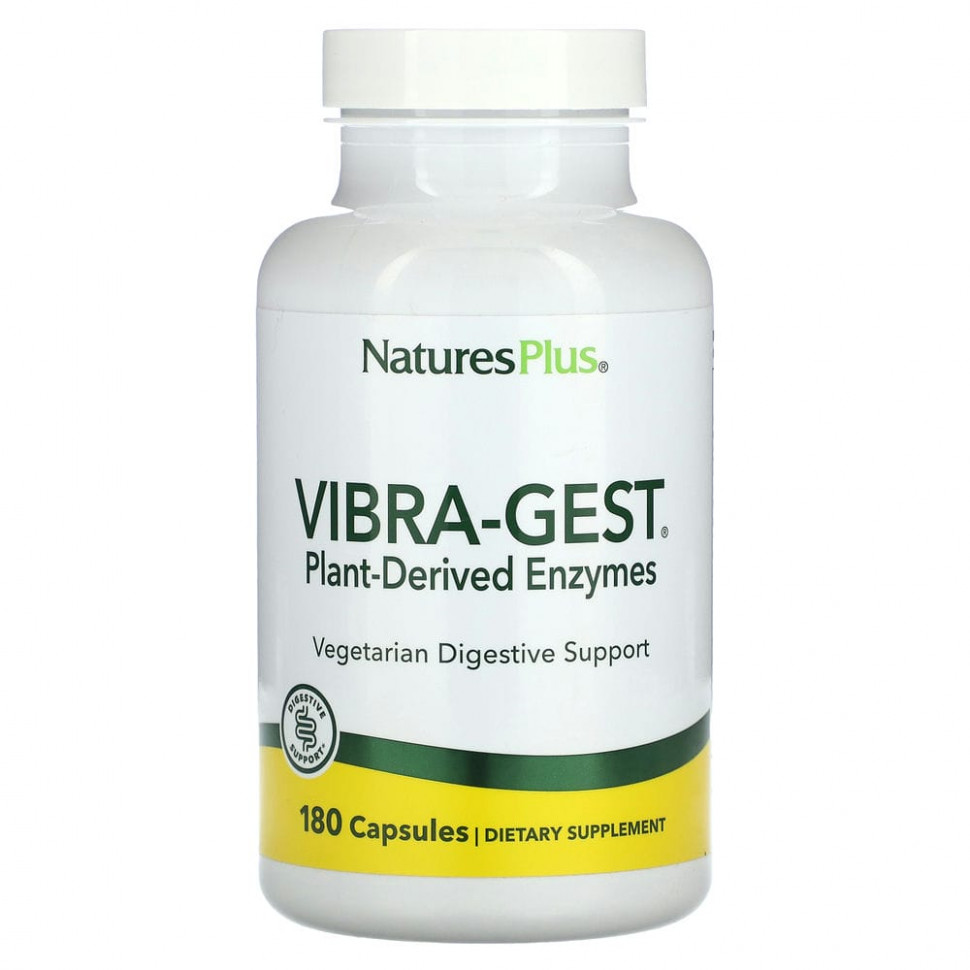 ���� ������ (Iherb) NaturesPlus, Vibra-Gest`` 180 ������, ������ �� 5020 ���