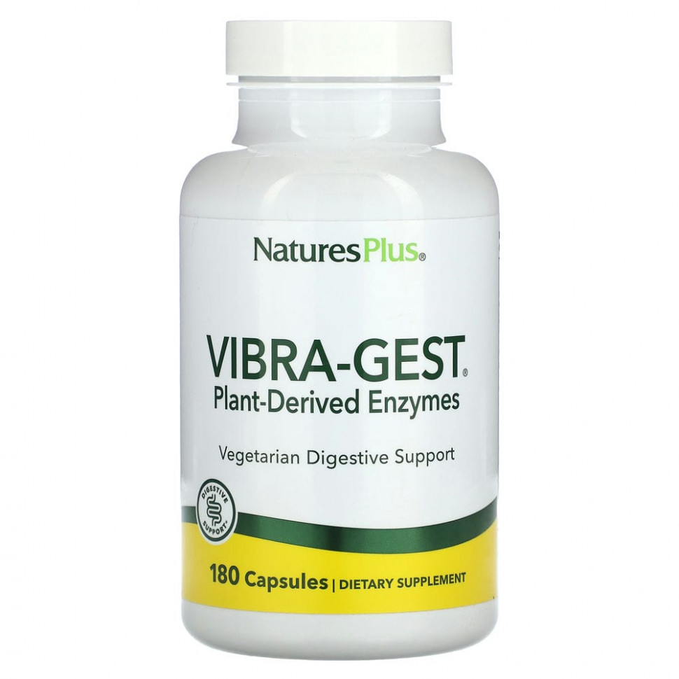   (Iherb) NaturesPlus, Vibra-Gest`` 180     -     , -, 