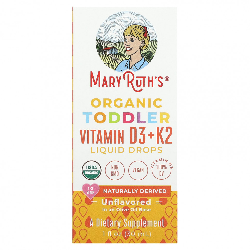   (Iherb) MaryRuth Organics,      D3  K2  ,    1  3 ,  , 30  (1 . )    -     , -, 