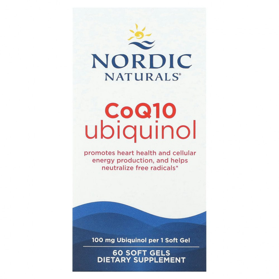   (Iherb) Nordic Naturals, Nordic CoQ10, , 100 , 60       -     , -, 