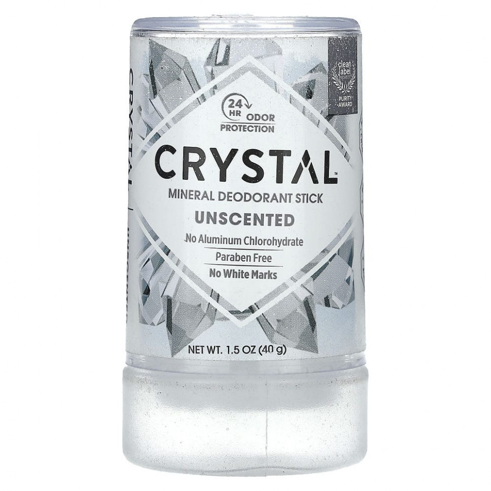   (Iherb) Crystal Body Deodorant,  -,  , 40  (1,5 )    -     , -, 