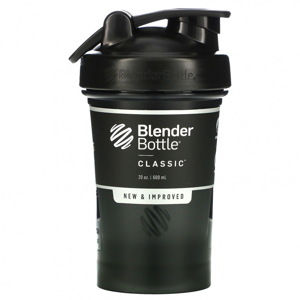 ���� ������ (Iherb) Blender Bottle, Classic With Loop, ������������ ������ � ���������, ������ 600 �� (20 �����), ������ �� 2060 ���