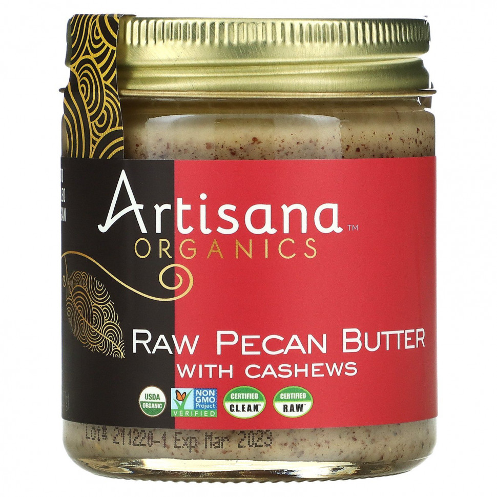 ���� ������ (Iherb) Artisana, Organics, ����� ��������� �����, 227 � (8 �����), ������ �� 2940 ���