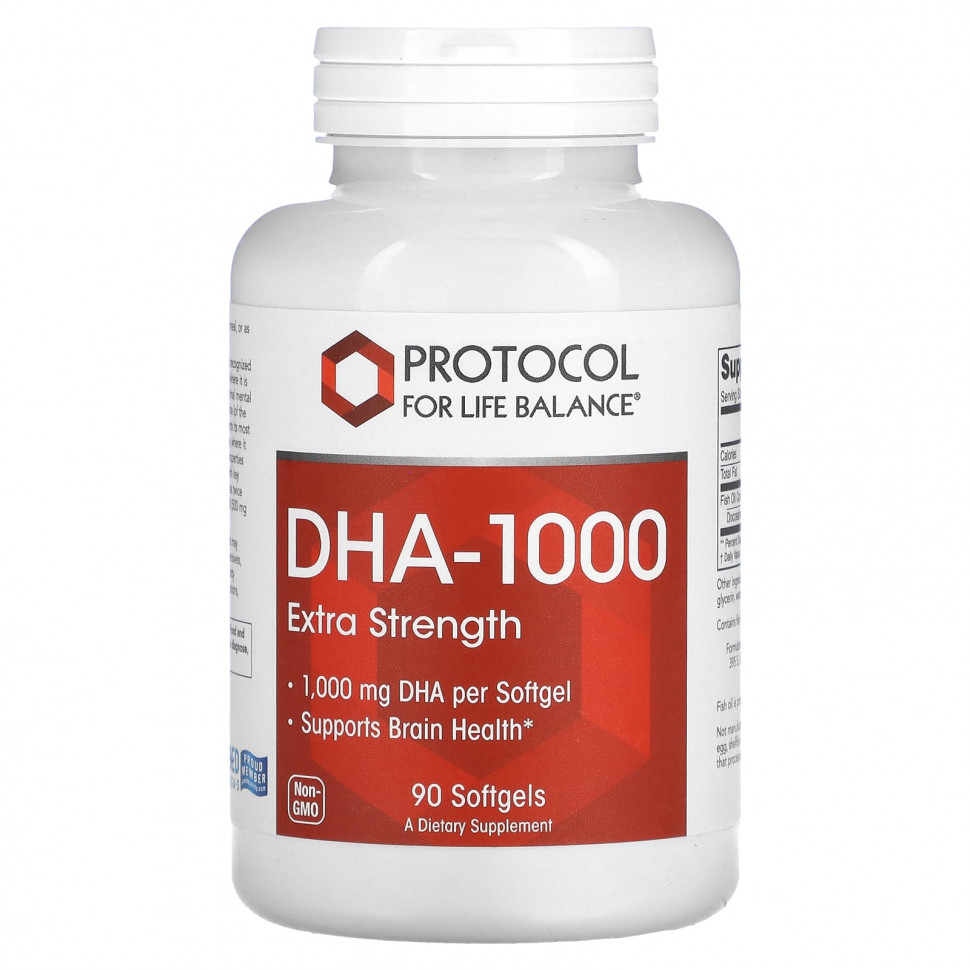 ���� ������ (Iherb) Protocol for Life Balance, ���-100, ���������� ���� ��������, 1000 ��, 90 ������ ��������, ������ �� 6040 ���