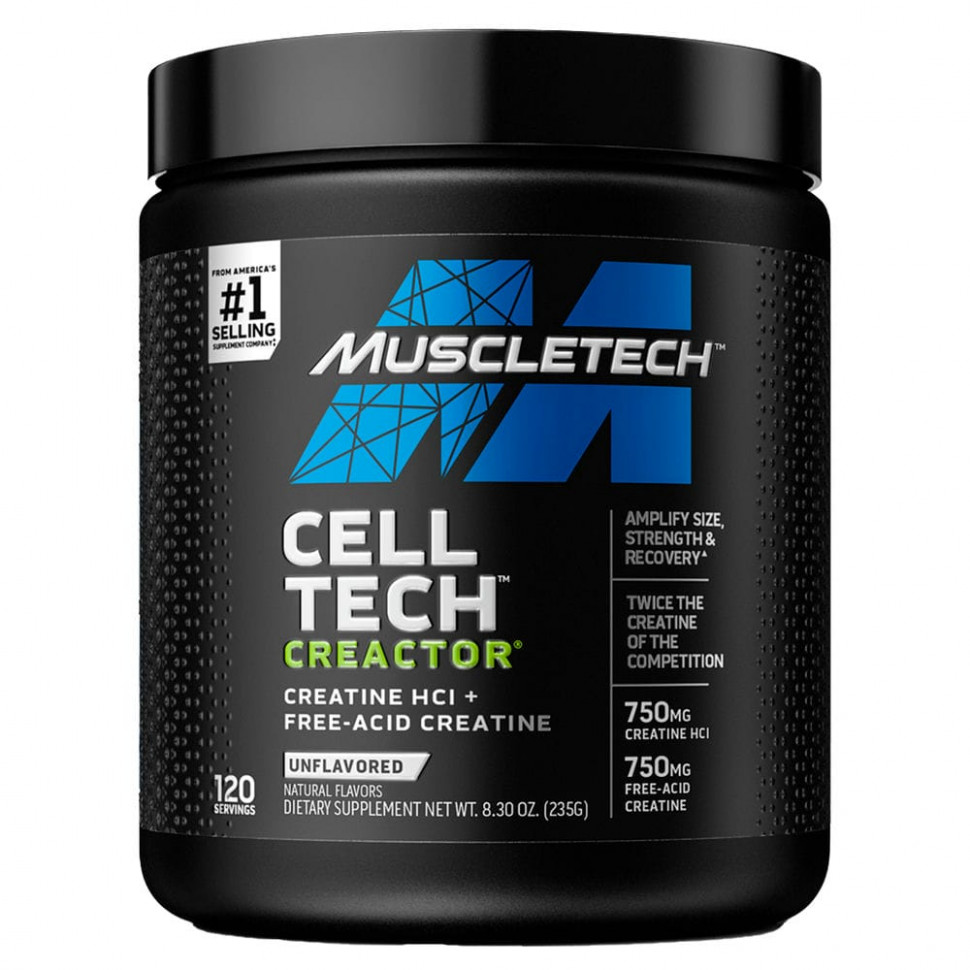 ���� ������ (Iherb) Muscletech, Performance Series, Creactor, ������� �����������, ��� ��������������, 235 � (8,30 �����), ������ �� 4900 ���