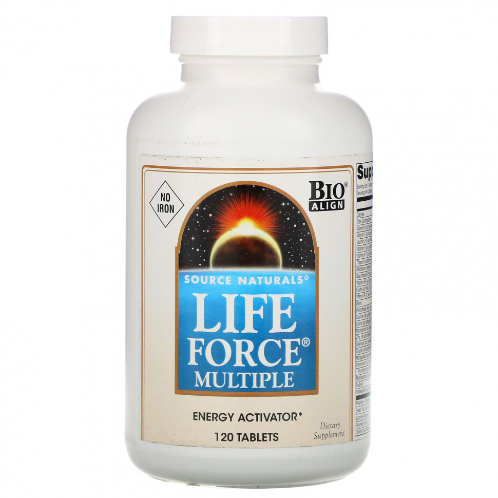   (Iherb) Source Naturals,  Life Force,  , 120     -     , -, 