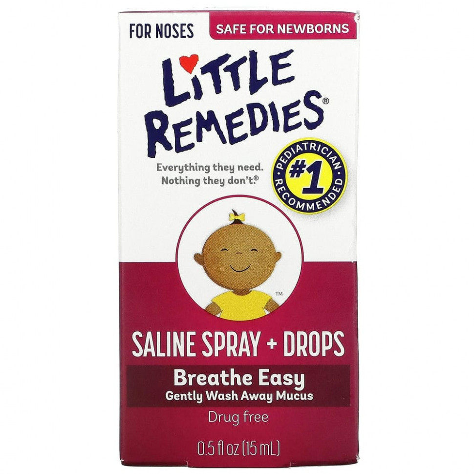 ���� ������ (Iherb) Little Remedies, ������� ����� + �����, ��� ����, 15 �� (0,5 ����. �����), ������ �� 720 ���